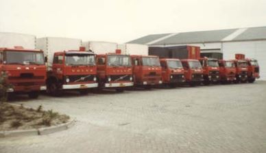 Van Dorst Vrachtwagens in 1980
